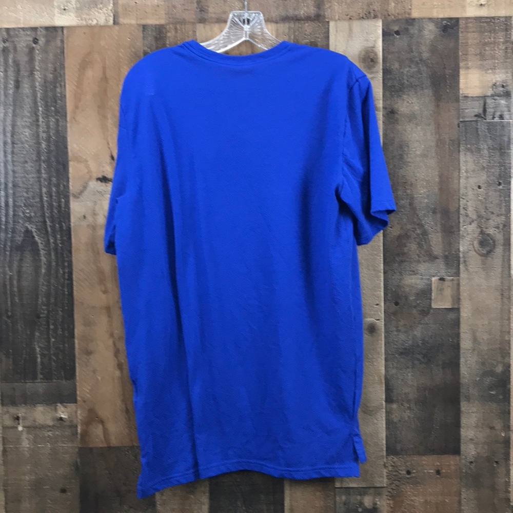 Nike Blue Short Sleeve Shirt Size M - Picture 2 of 4